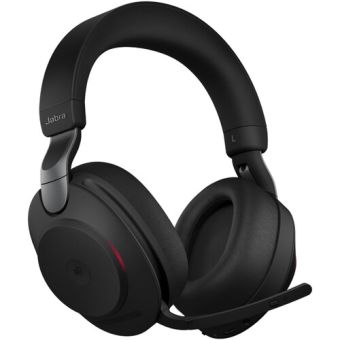 Jabra Evolve2 85 Noise-Canceling Wireless Over-Ear Headset (Unified Communication, USB Type-A, Black) - 28599-989-999