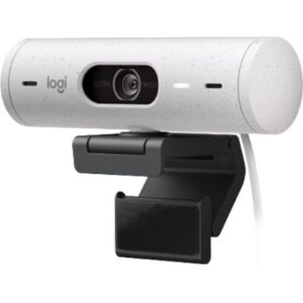 Logitech Brio 500 1080p Full HD Webcam (Off-White) - 960-001427