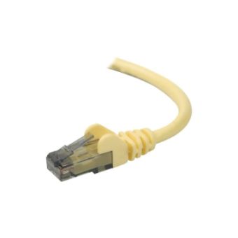 Belkin Cat6 UTP Snagless Patch Cable, Yellow, 100ft - A3L980-100-YLWS