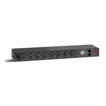 APC AP7901B 8-Outlet Switched 1 RU Rack PDU (20A, 120V)