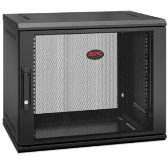 APC NetShelter WX 9U Single-Hinged Wall-Mount Enclosure (400mm Deep, 9 RU)