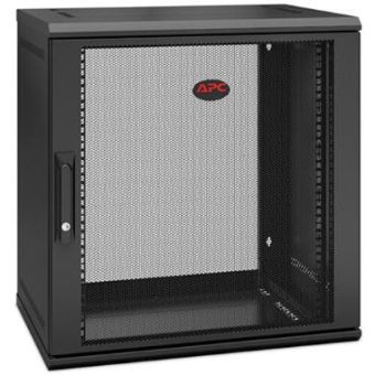 APC NetShelter WX 12U Single-Hinged Wall-Mount Enclosure (400mm Deep, 12 RU)