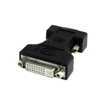 StarTech DVI to VGA Cable Adapter - F/M -Black DVI to VGA Cable Adapter - DVIVGAFMBK