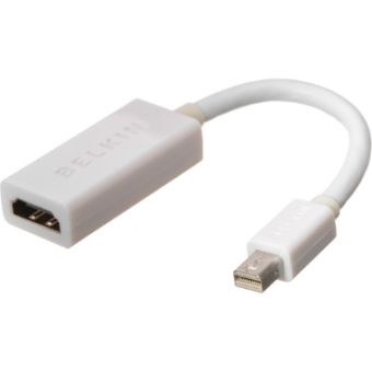 Belkin Mini Displayport to HDMI Adapter, M/F, 1080p - F2CD021EB