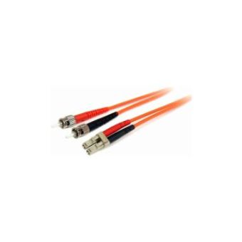 StarTech 1m Fiber Optic Cable - Multimode Duplex 62.5/125 LSZH - LC/ST - FIBLCST1