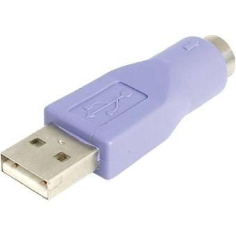 StarTech Replacement PS/2 Keyboard Female to USB Male Adapter - GC46MFKEY