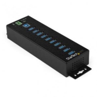 StarTech 10 Port USB Hub with Power Adapter - HB30A10AME