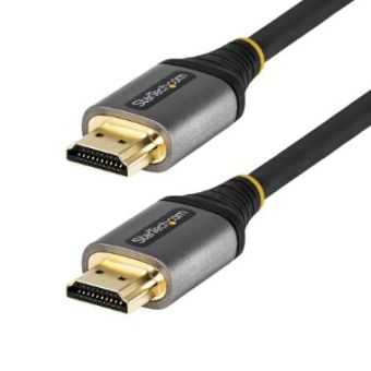 StarTech HDMM21V2M 6ft Ultra High Speed HDMI 2.1 Cable, 8K/5K 60Hz, 4K 120Hz, Dynamic HDR, eARC, 48Gbps