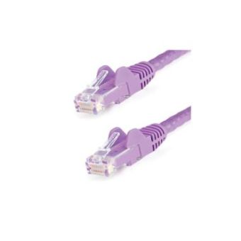 StarTech 100ft CAT6 Ethernet Cable Purple Snagless UTP CAT 6 Gigabit Cord/Wire 100W PoE 650MHz - N6PATCH100PL