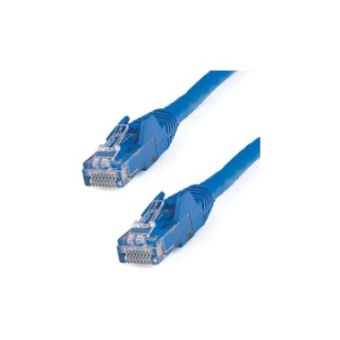 StarTech 15ft CAT6 Ethernet Cable Blue Snagless UTP CAT 6 Gigabit Cord/Wire 100W PoE 650MHz - N6PATCH15BL