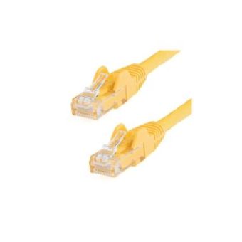 StarTech 50ft CAT6 Ethernet Cable Yellow Snagless UTP CAT 6 Gigabit Cord/Wire 100W PoE 650MHz - N6PATCH50YL