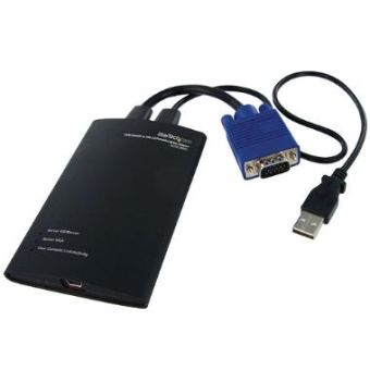 StarTech KVM Console to USB 2.0 Portable Laptop Crash Cart Adapter - NOTECONS01