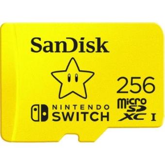 SanDisk SDSQXAO-256G-ANCZN UHS-I microSDXC Memory Card for the Nintendo Switch