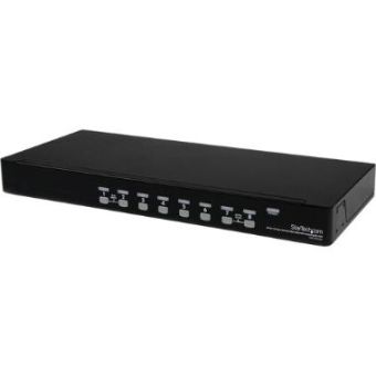 StarTech 8-Port 1U Rackmount USB KVM Switch with OSD - SV831DUSBU