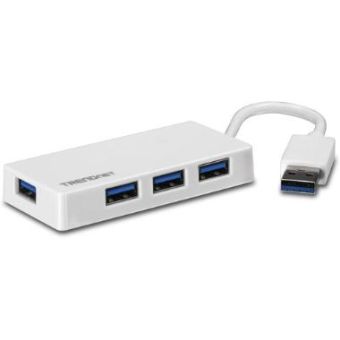 TRENDnet 4-Port USB 3.0 Mini Hub - TU3-H4E