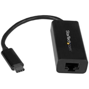 StarTech USB 3.1 Gen 1 Type-C Male to Gigabit Ethernet Female Adapter (Black) - US1GC30B