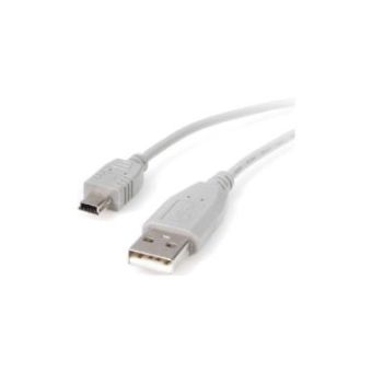 StarTech 3ft USB to Mini USB Cable - A to Mini B - USB 2.0 - M/M - USB2HABM3