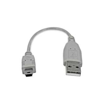 StarTech 6in Mini USB 2.0 Cable - A to Mini B - USB2HABM6IN