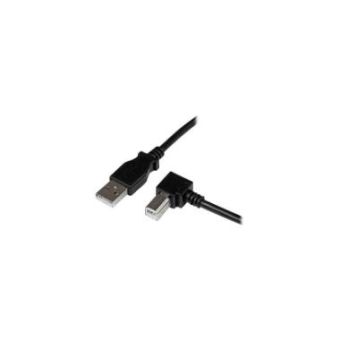 StarTech USB 2.0 A to Right Angle B Cable - M/M - USBAB3MR