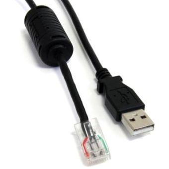 StarTech 6' Smart UPS Replacement USB Cable for AP9827 (Black) - USBUPS06