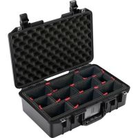 Pelican 014850-0051-110 1485AirTP Hard Carry Case with TrekPack Divider Insert (Black)