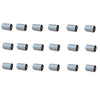 Zebra Genuine 4.33" X 1 476' 1600 Wax Ribbon Pack of 18 01600BK11045