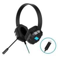 DropTech 01H004 USB B2 Headset - Black