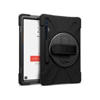 CELLAIRIS 02-0360002 - Rugged Tablet Case for S9+, S8+, S7+ with Kickstand & Hand Strap  