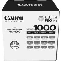 CANON - INK SUPPLIES 0545C006 PFI-1000 12 INK TANK VALUE PACK