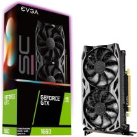 EVGA GeForce GTX 1660 SC ULTRA GAMING, 06G-P4-1067-KR, 6GB GDDR5, Dual Fan, Metal Backplate