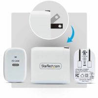 StarTech 102NW-WALL-CHARGER AC 102NW-Wall-Charger 20W USB-C Wall Charger White