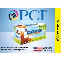 PCI 106R00655-PCI COMPATIBLE XEROX 106R00655 YELLOW TONER CARTRIDGE 22000 PAGE YIELD