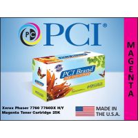 PCI 106R01161-PCI COMPATIBLE XEROX 106R01161 MAGENTA TONER CARTRIDGE 25K YIELD
