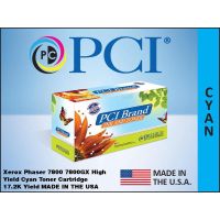 PCI 106R01566-PCI XEROX 106R01563 106R01566 XL CYAN TONER CARTRIDGE 17200 PAGE HIGH YIELD