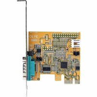 StarTech PCI Express Serial Card PCIe to RS232 (DB9) Serial Card 16C1050 UART COM Retention