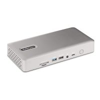 StarTech 132N-TB4USB4DOCK USB4 & Thunderbolt 4 Docking Station, Quad Display on Windows, Dual Display on MacBook, HDMI DP Dock 98W PD