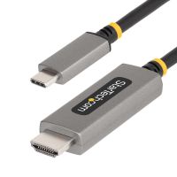 StarTech 134B-USBC-HDMI211M 3ft (1m) USB-C to HDMI Adapter Cable, 8K 60Hz, 4K 144Hz, HDR10, USB Type-C to HDMI 2.1 Video Converter