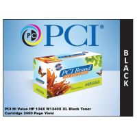 PCI 134X-W1340X Hi-Value HP 134X High Yield Black Toner Cartridge 2400 Pages  