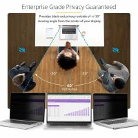 StarTech 13in MacBook Air M2/M3 Laptop Privacy Screen, Removable / Reversible Anti-Glare Blue Light Filter, Magnetic - 13MAM-PRIVACY-SCREEN