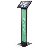 COMPULOCKS 140B13APXB iPad Air M2 M3 13in Apex Enclosure Brandable Floor Stand Black