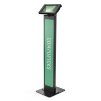 COMPULOCKS 140B80GAPXB Galaxy Tab Active 3/5 Kiosk Secure Brandable Display Stand  
