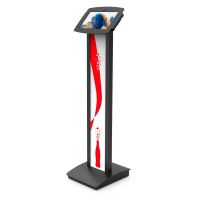 COMPULOCKS 140B870GA7SB Galaxy Tab A7 Lite 8.7in Space Enclosure Brandable Floor Stand Black  