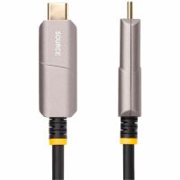 StarTech 50ft (15m) USB-C to HDMI 2.0 Active Optical Cable (AOC), 4K 60Hz, CL3 Rated, Unidirectional USB Type-C to HDMI Adapter Cable - 146B-USBC-HDMI4K-AOC