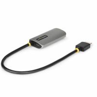 StarTech 1ft (30cm) HDMI to DisplayPort Adapter Cable, 8K 60Hz, Active HDMI 2.1 to DP 1.4 Video Converter, USB Bus Powered with Included Cable - 148B-HDMI-DP-8K