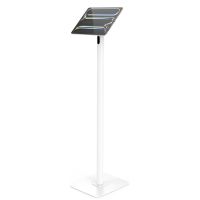 COMPULOCKS 150WSMP01W Universal Mount Floor Stand Invisible Sleek Kiosk White  