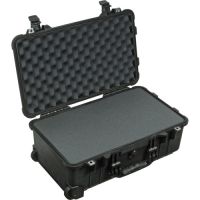 Pelican 1510-000-110 1510 Carry-On Case with Foam Set (Black)