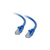 C2G 10ft Cat5e Snagless Unshielded (UTP) Ethernet Cable - Cat5e Network Patch Cable - PoE - Blue - 15200