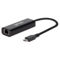 INTELLINET 153300 USB-C to 2.5GBASE-T Ethernet Adapter 2.5Gbps High-Speed Networking
