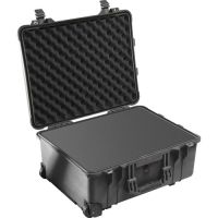 Pelican 1560-000-110 Case with Foam Set (Black)