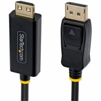 StarTech 15F-DP-HDMI-4K60-GR 15ft DisplayPort to HDMI Adapter Cable with Gripping Connector, 4K 60Hz, HDR, Uni-directional DP to HDMI